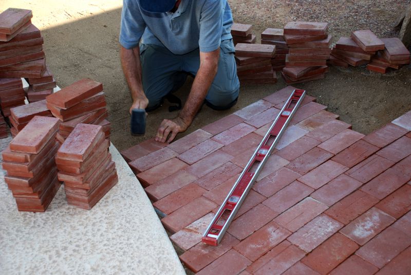 Brick Hardscaping Installation